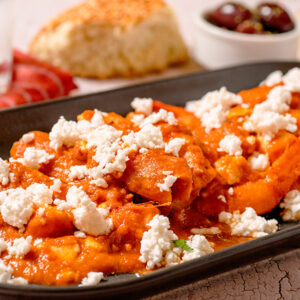 Γαρίδες σαγανάκι